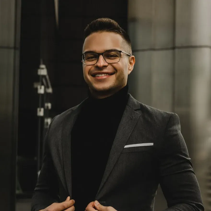 Łukasz Ziemiański, założyciel AI Storm Agency